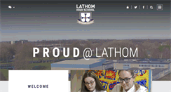 Desktop Screenshot of lathomhighschool.org