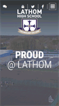 Mobile Screenshot of lathomhighschool.org